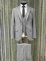 Γκρί Κοστούμι (Regular Fit) - Image 3