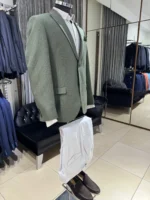 Κοστούμι πράσινο blazer